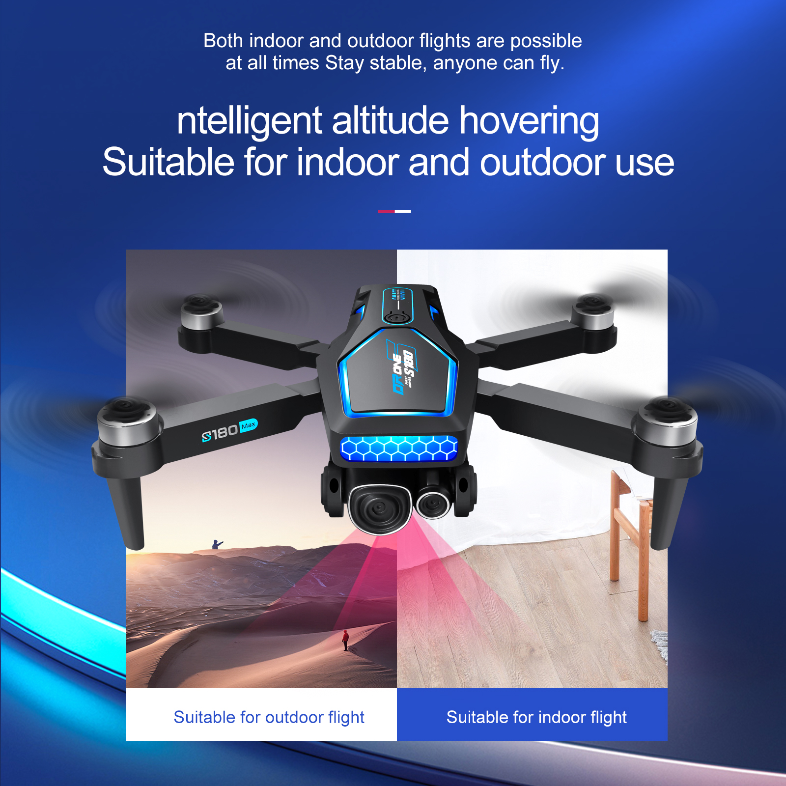 Foldable 4k Camera Drone Capture Stunning Aerial Views with Our Perfect Aerial Photography Equipment Control Distance 100M