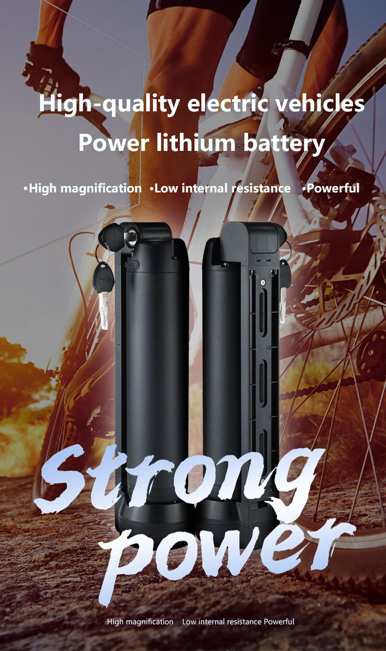 800 Cycle Time Hai Tu Type Redar Lithium Electric Bike Battery Pack 24V/36V 5AH/7AH With BMS For Electric Mountain Bike
