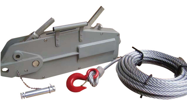 BOYU Transmission Line Stringing Tools Wire Rope Winch Tirfor Wire Grip Pullers