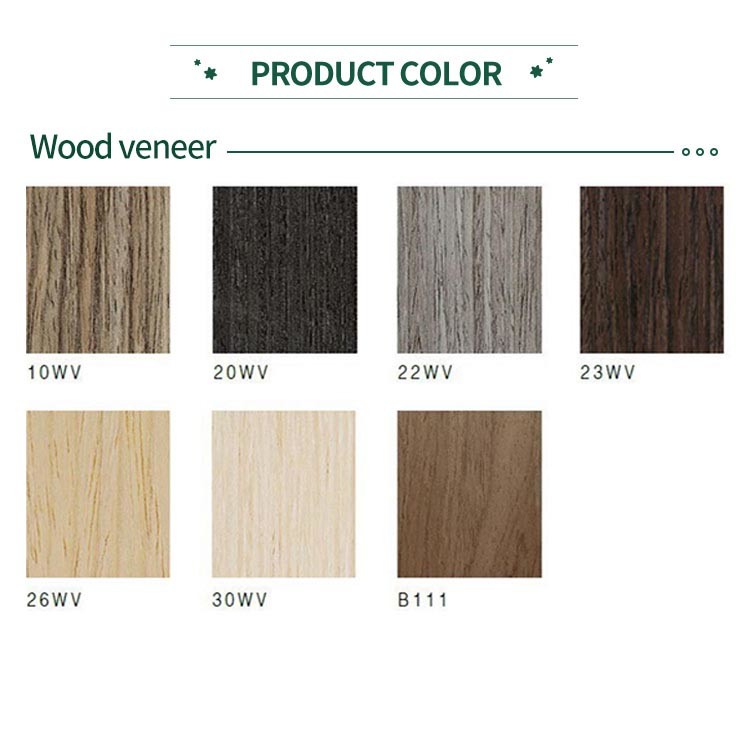 Polyester Fiber Wpc Acoustic Wall Panels Ecofriendly Wood Veneer