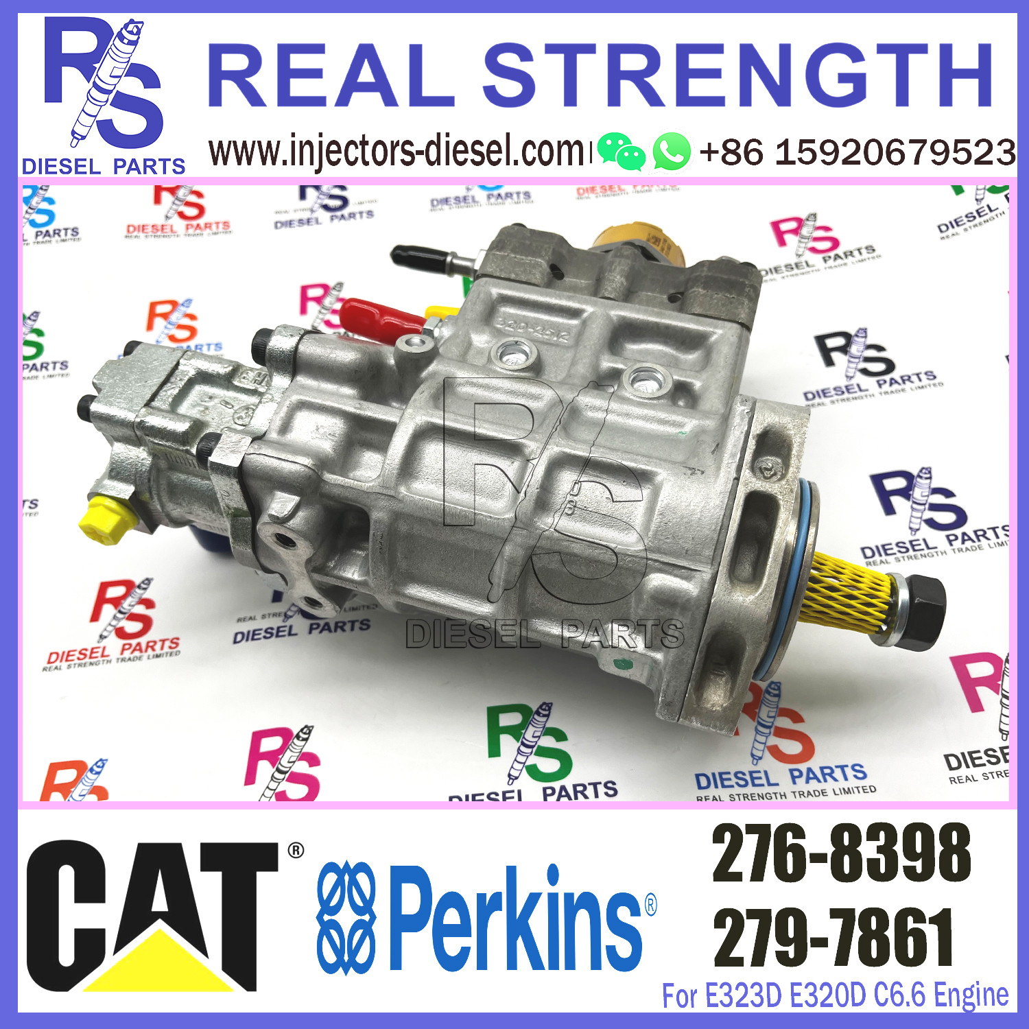 C6.6 Diesel Engine Fuel Pump 2641A312 2768398 3178021 317-8021 276-8398
