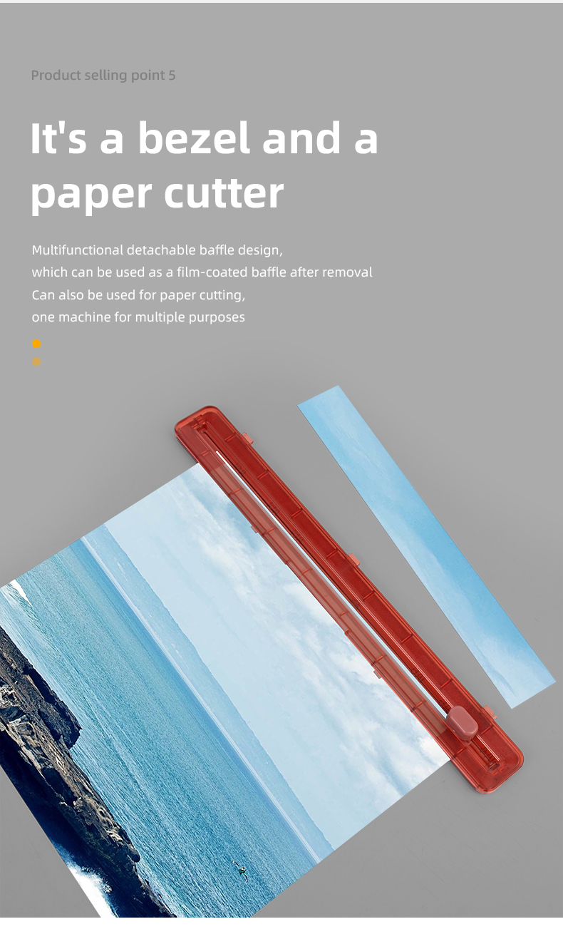 2mm Laminating Thickness Heated Roll Laminator for A4 Desktop Thermal Laminator Sale