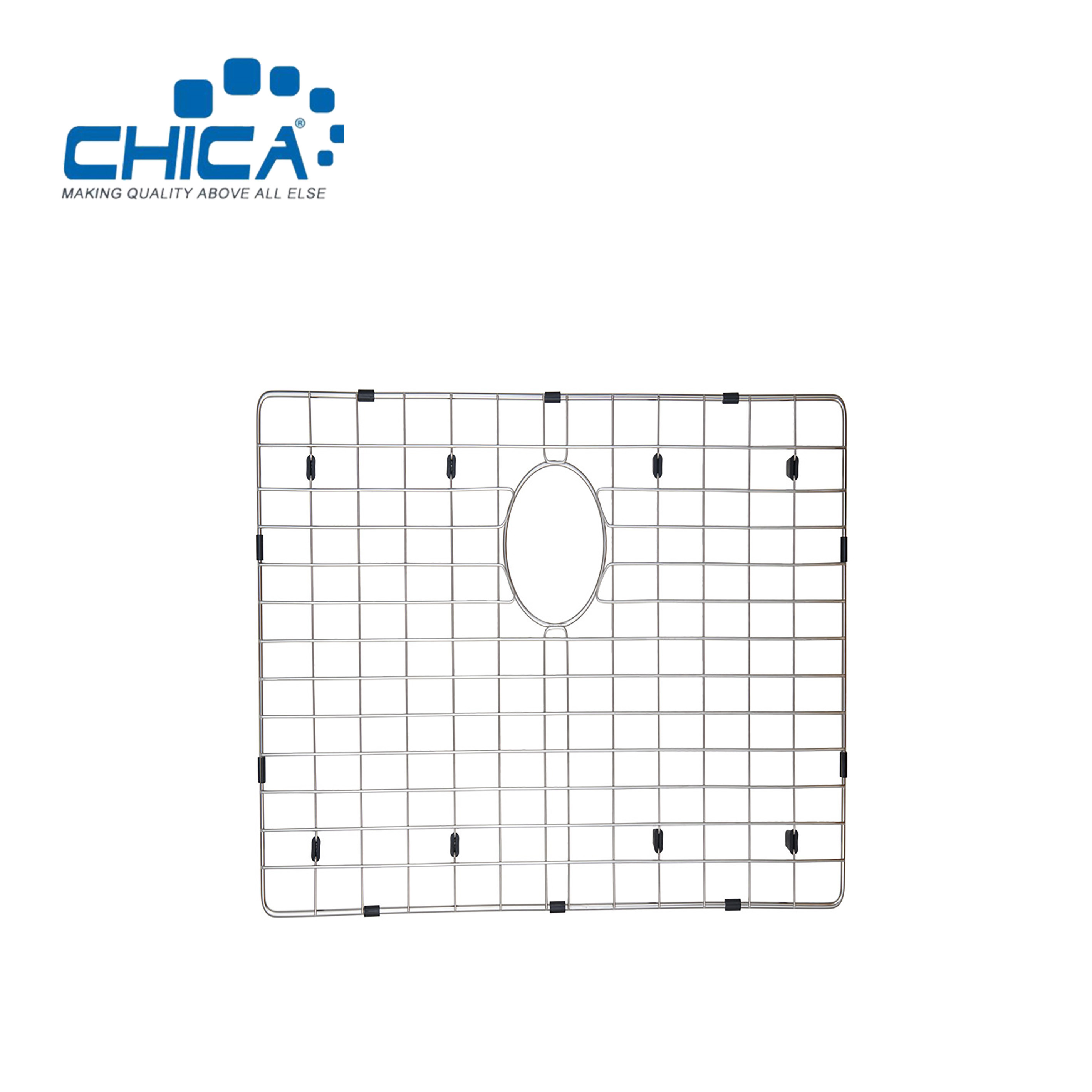 Stainless Steel With Anti-Scratch Protective Cover Sink Bottom Grid Quality Stainless Steel Kitchen Sink Bottom Grid