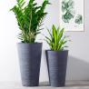 Buy cheap Outdoor Clay Flower Pots Homewares Decorative Items Large Clay Plant Pots Gray from wholesalers