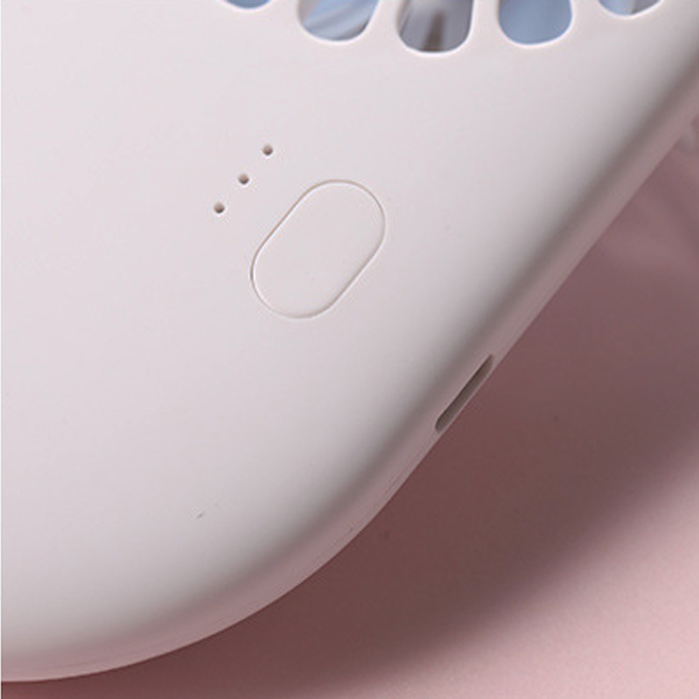 USB Decorative Rechargeable Handheld Cooler Fan Mini Portable Plastic