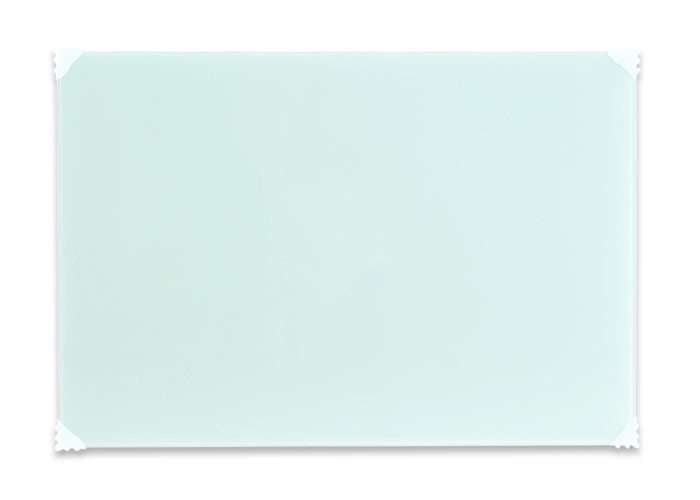 Clear Glass Marker Board Waterproof Resistance 5mm Thickness Galvanized Plate