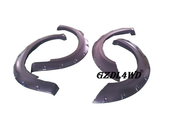 Black 4x4 Wheel Arch Flares Accessories For Nissan Navara Frontier D40 05 - 12