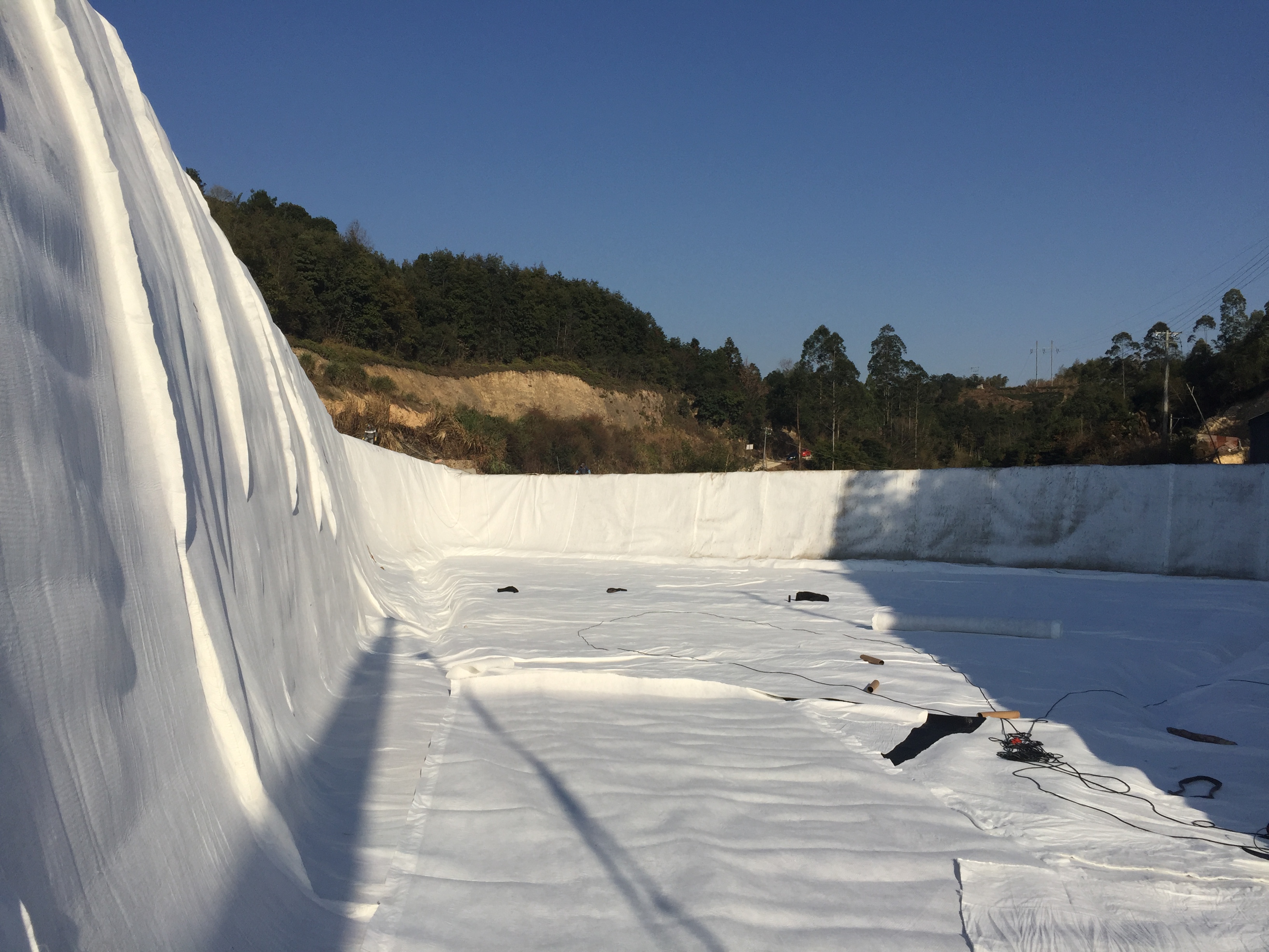3.4mm-8mm Thickness Landfill Drainage Geonet 3D Composite Solution for Municipal Works