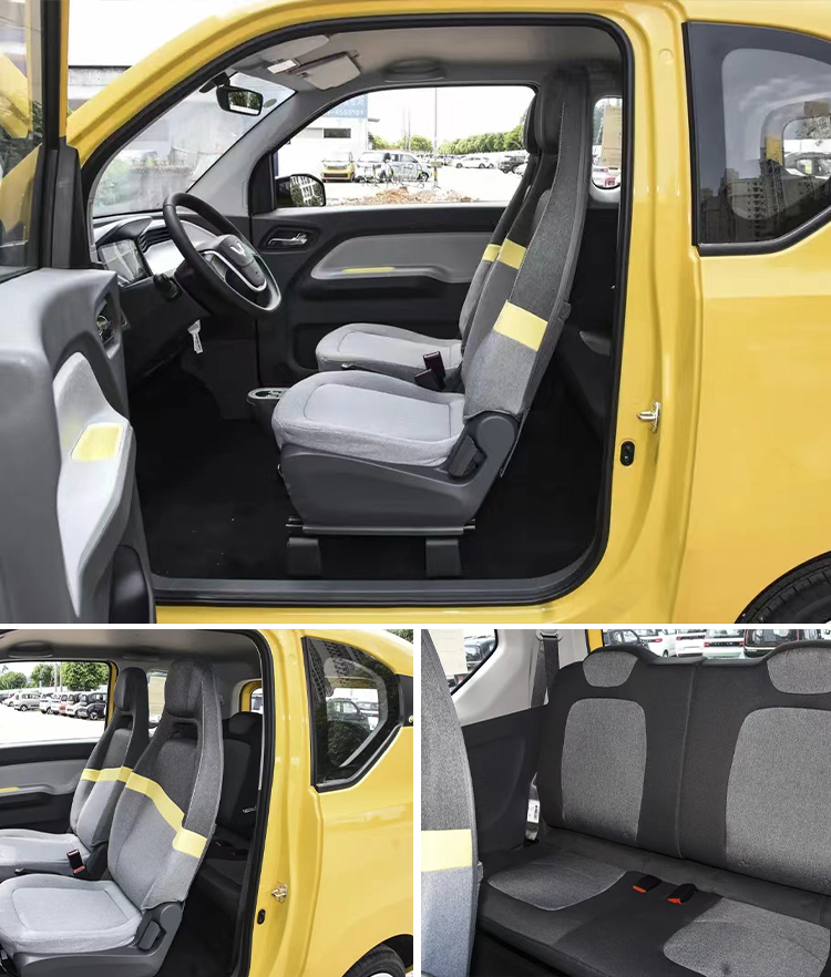 2024 Micro Energy Vehicle 200km Range Left-Steering 2 Seats Wuling Mini EV Long Range