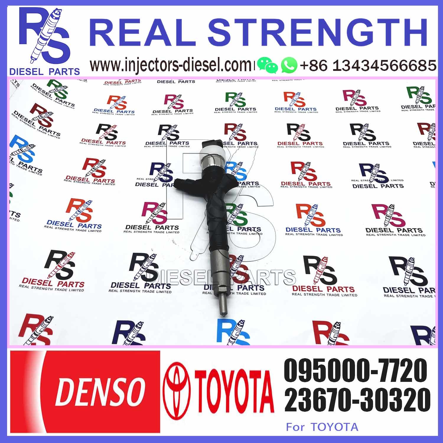 23670-30330 For Factory Engine Parts High Quality Diesel Common Rail Fuel Injector 095000-7830