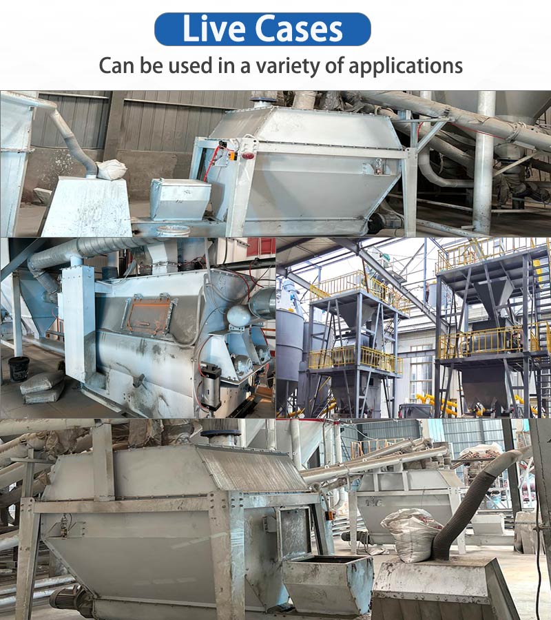 380V Dry Mortar Production Machine Sand Dry Mortar Mixer Customized
