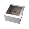 Buy cheap Stainless Steel Ice Well For Bar Hammered Champagne Finish from wholesalers
