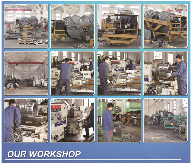 Stringing Power Line 5 Groove Hydraulic Wire Tensioner Hydraulic Pump Tianjin Parker