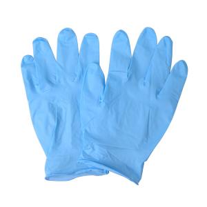 China Anti Bacteria Disposable Exam Gloves , Disposable Latex Free Gloves With Rolled Rim on sale