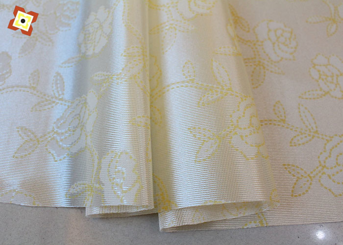 Polyester Pengji Mattress Quilting Fabric Warp Knitted Printed