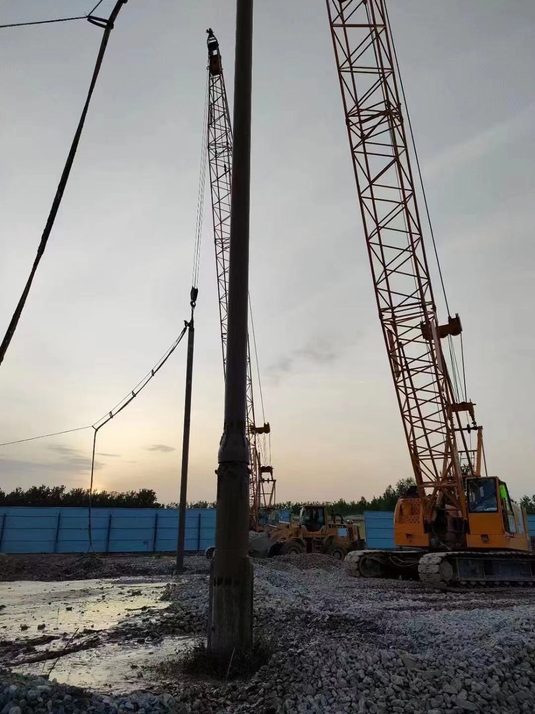 Stone Column Driver 377mm 130kw Vibroflotation Compaction Compaction Pile Bvem