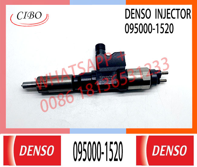 Denso Fuel Injector Nozzle Assy 8982438630 095000-8630 095000-0303 095000-5517 095000-1520 for ISUZU 4HK1 6HK1 Diesel E