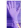 Buy cheap Examination Disposable Nitrile Medical Gloves Purple from wholesalers