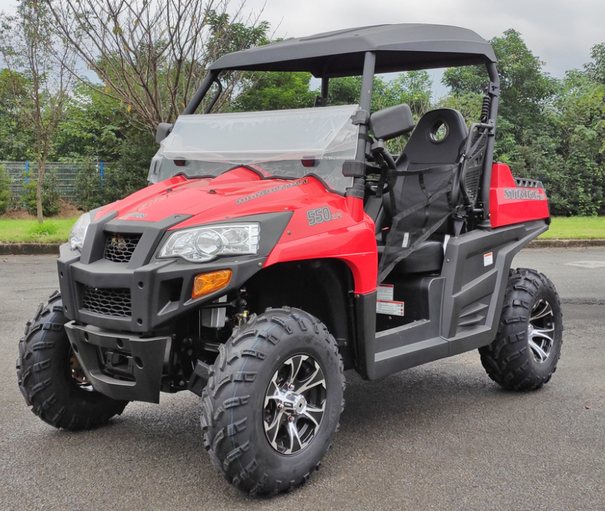 550cc 4x4 UTV Liquid-cooled Single Cylinder Hisun with AT 25*8-12 Radial Tire Size