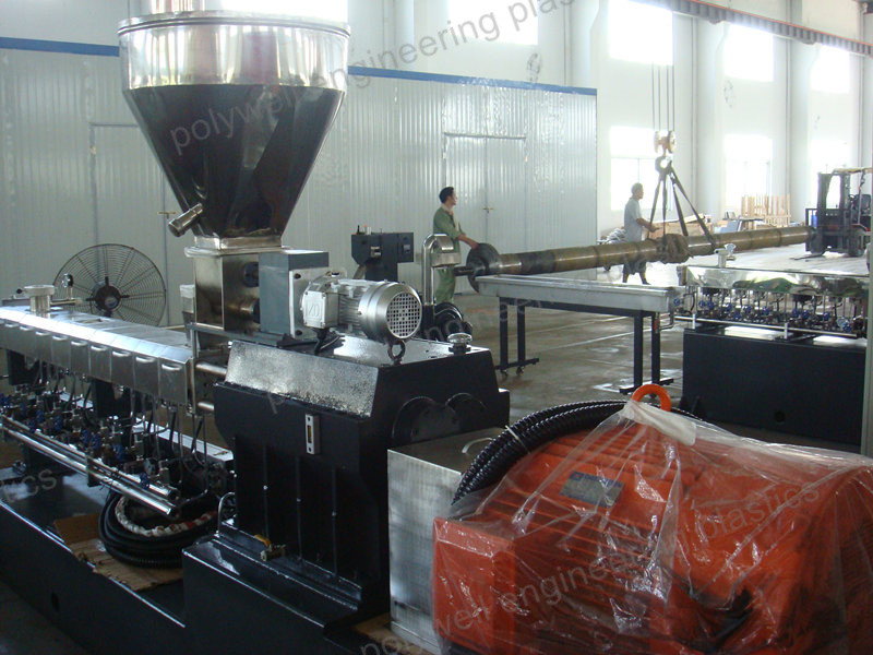Pellet Machine for Making PA6/66 Glass Fiber Reinforced Granules Extrusion Machine