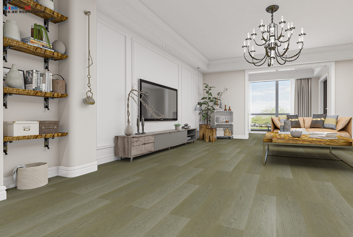 Unilin Click Wood Look 5mm SPC Vinyl Flooring Eco Friendly GKBM Greenpy LS-W030