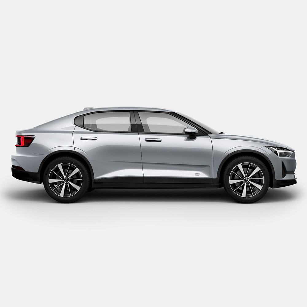 4606*1859*1479mm Polestar 2 Electric Vehicle with 565km NEDC Range and Ternary Lithium Battery