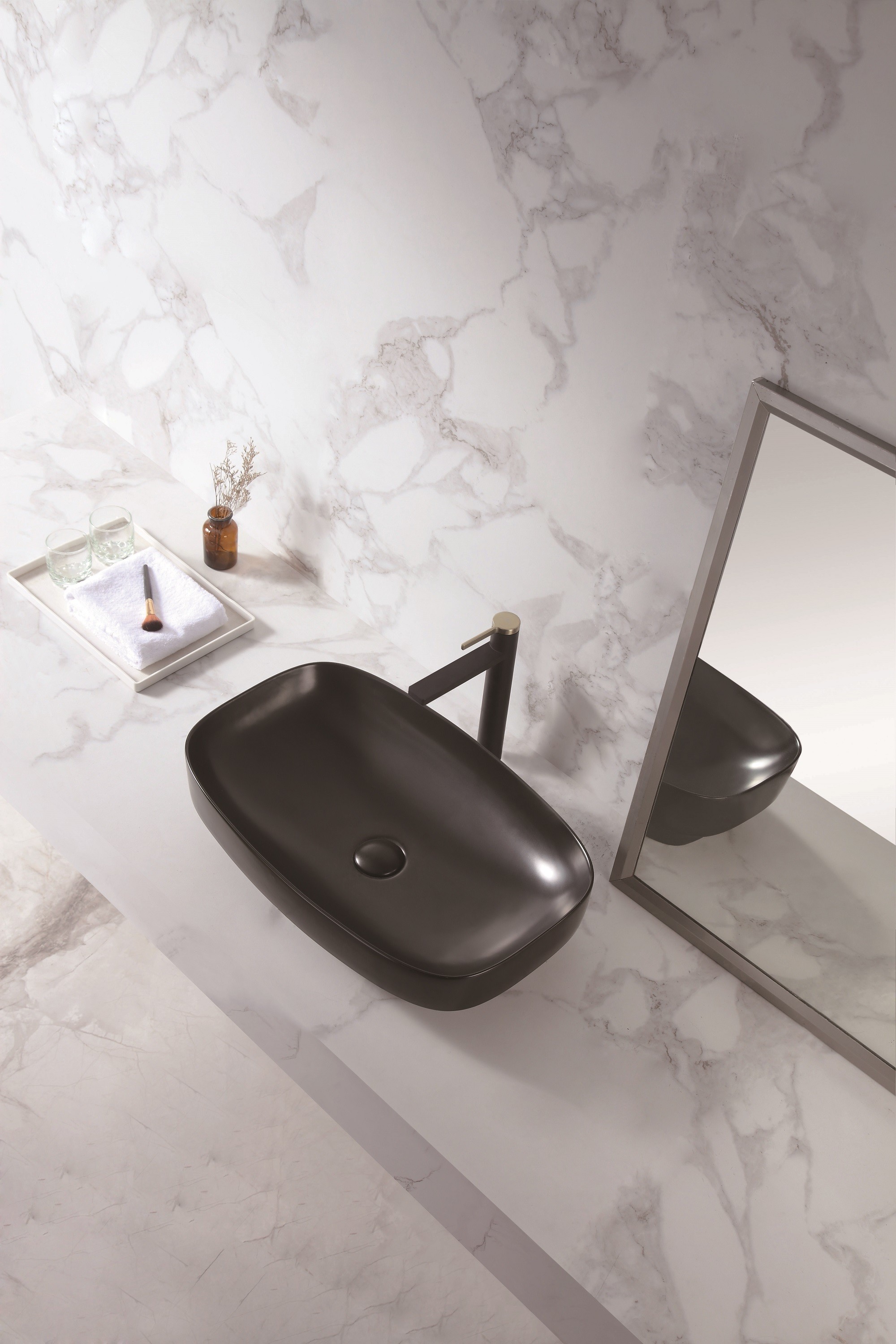 3D Model Ceramic Hand Wash Basin Sanitary Ware Bathroom Sink