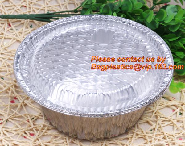disposable food packaging aluminum foil container, tray, box Customised food