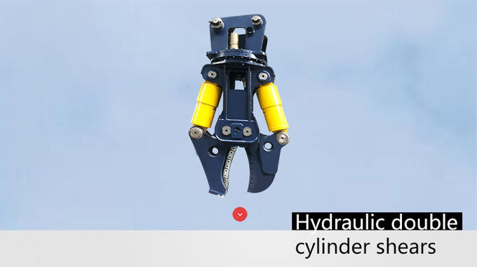 BYDS650RT Double cylinder Hydraulic scrap metal shears for 20-30T excavator used/Demolition Attachments