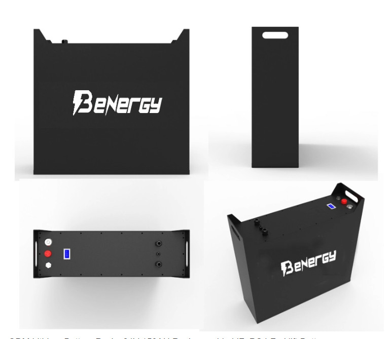 Benery Faster Charging Customize Forklift Lithium Battery 24V 400AH For Electric Forklift Scissor Lift Truck To Replace Lead Acid Battery With Display