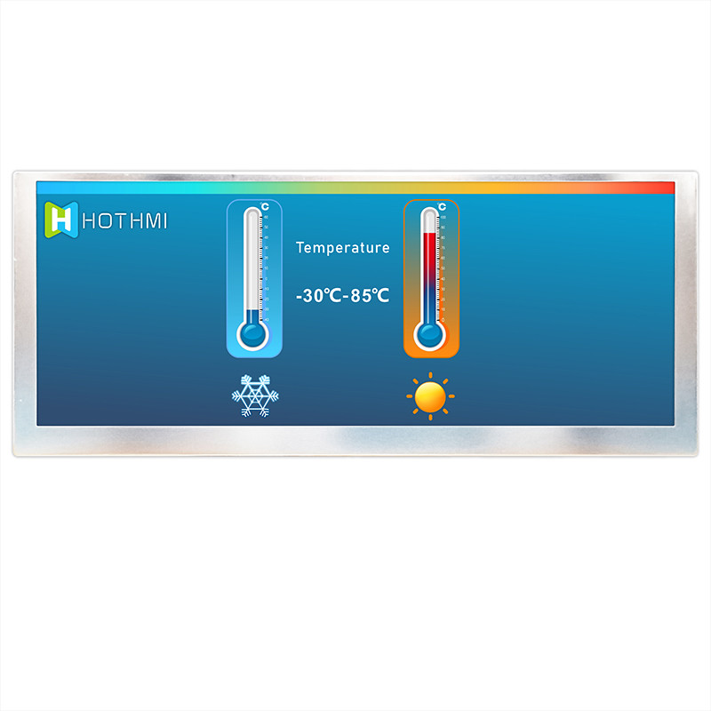 10.3 Inch 1280x480 LVDS IPS LCD Display Vehicle Grade TFT Module