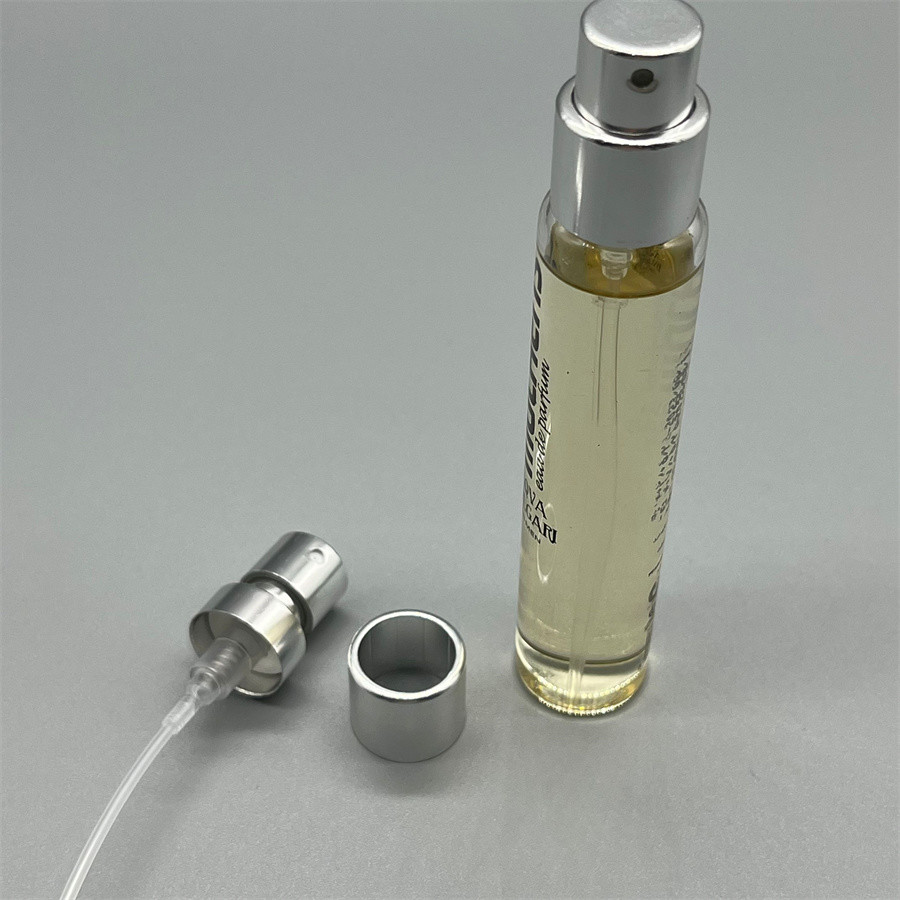 Durable Elegant Silver Fragrance Pump Stylish Dispenser for Perfumes