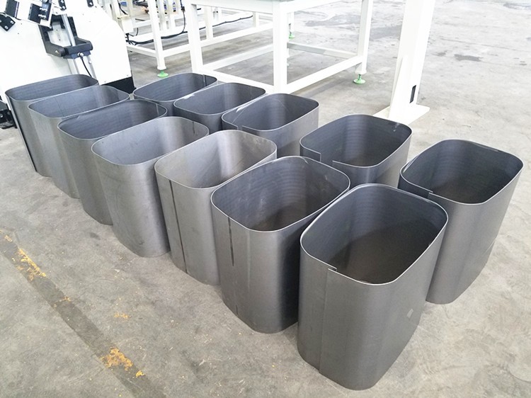 2000kg SS Water Tank Welding Machine Automatic Tank Forming Equipment