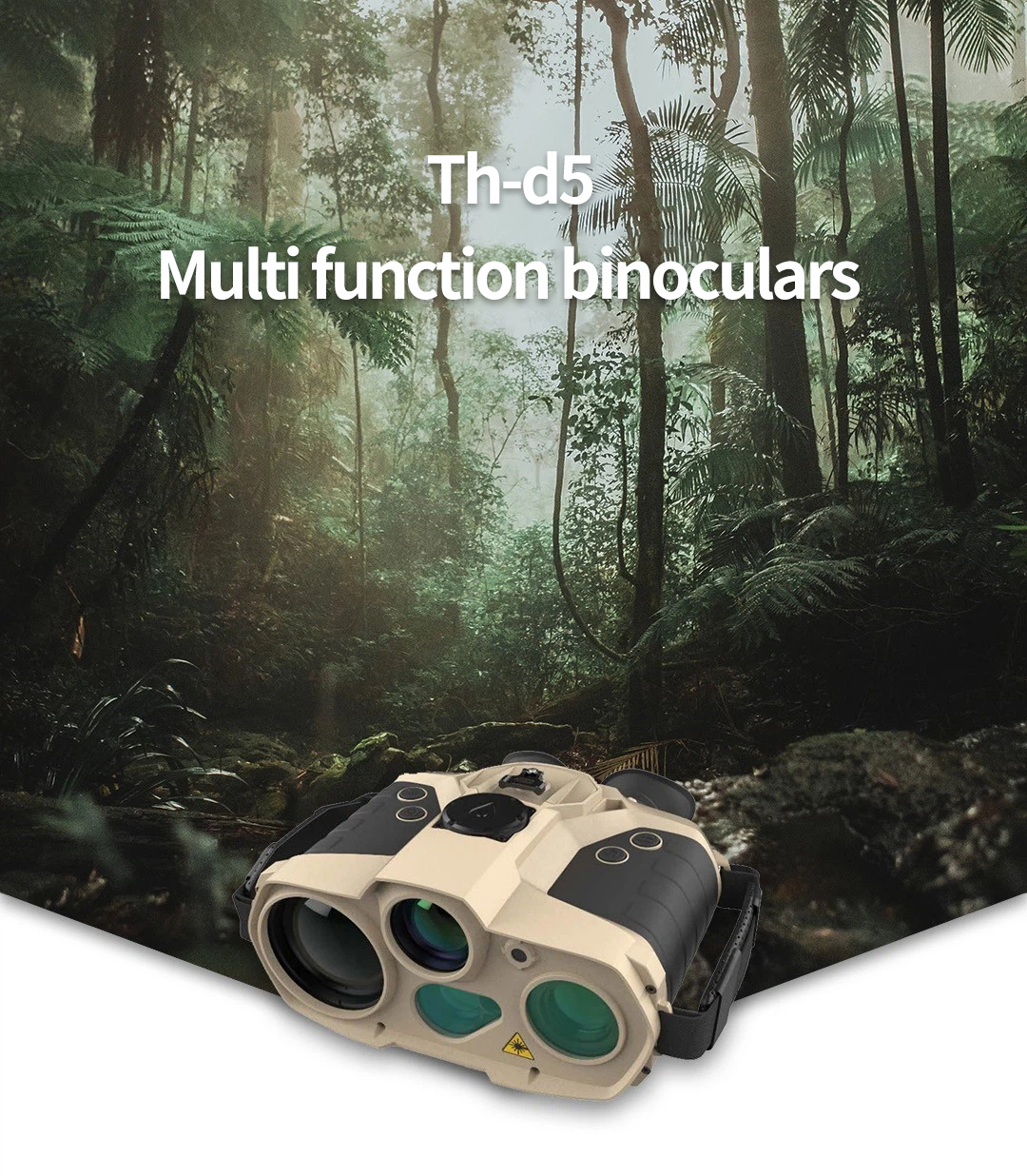 TH-D5 Five Optical Channels Multi-Function Binoculars Thermal Imaging Binoculars