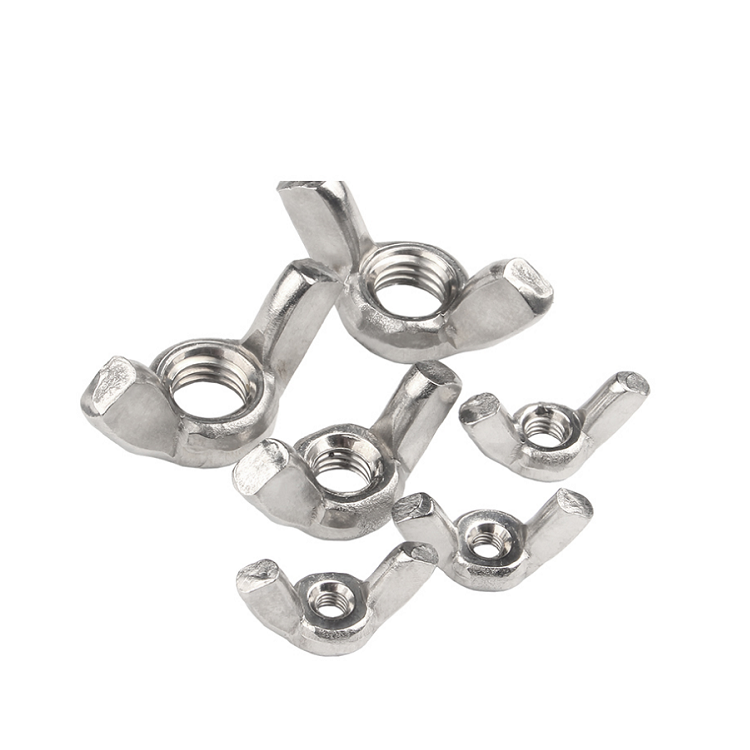 GB Standard Stainless Steel Wing Screws Butterfly Nuts 6mm 8mm 10mm for Heavy Duty