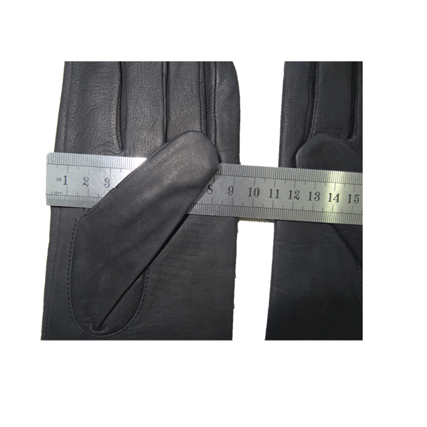 Soft fashion classical leather gloves