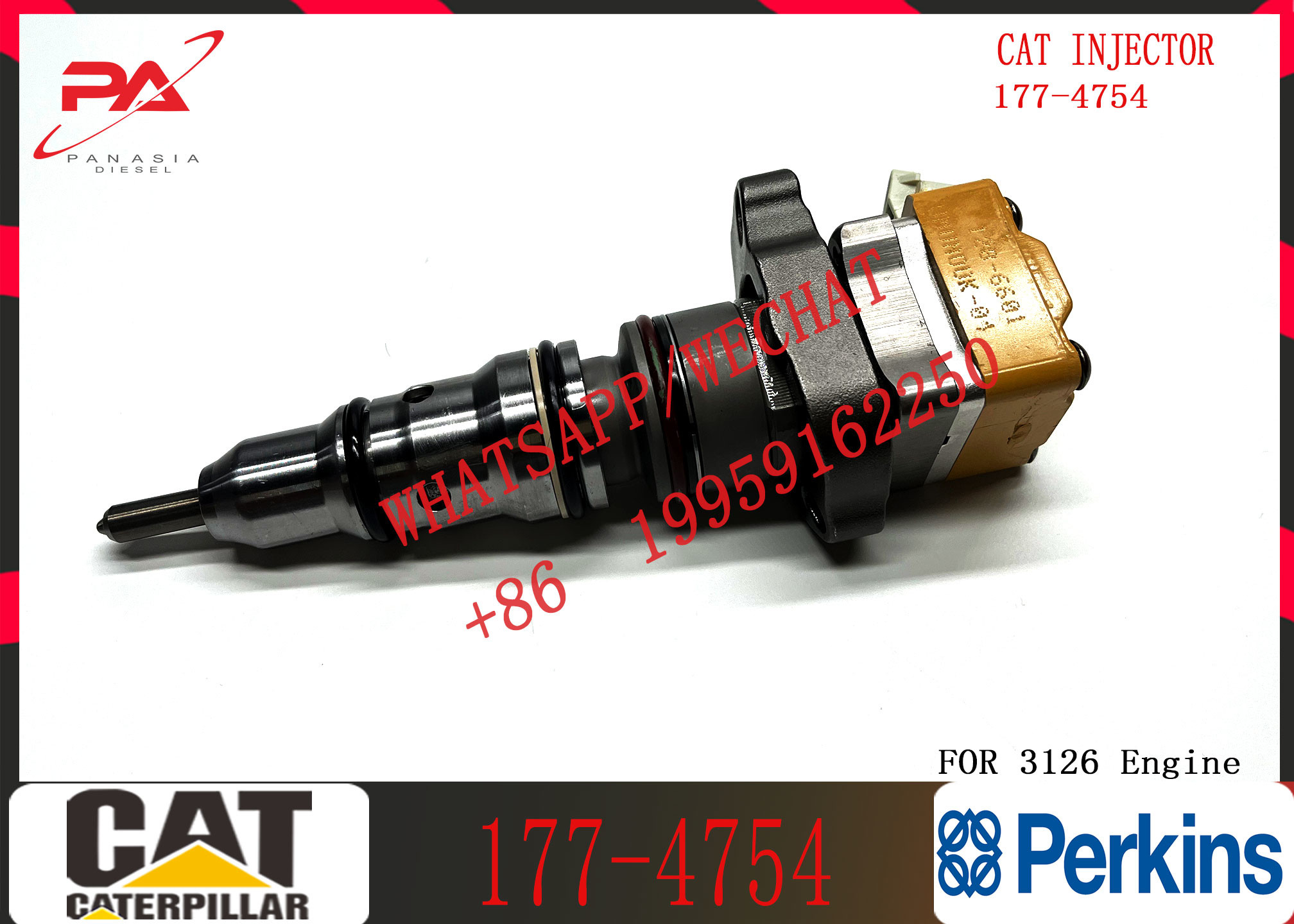 Diesel Fuel Injector 177-4754 178-0199 178-6342 135-5459 198-6605 218-4109 222-5965 10R-9348