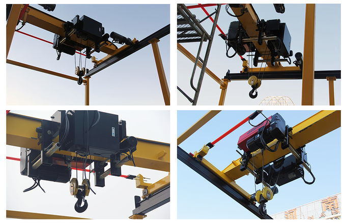 Heavy Duty Electric Wire Rope Hoist Europe Standard For Lifting Building Material