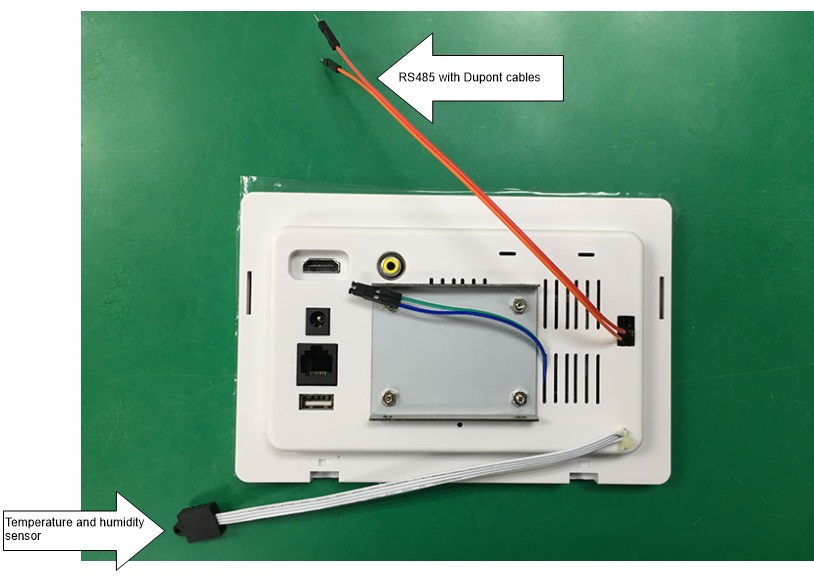Enhanced Tablet PC With Temperature Humidity Sensor and RS485