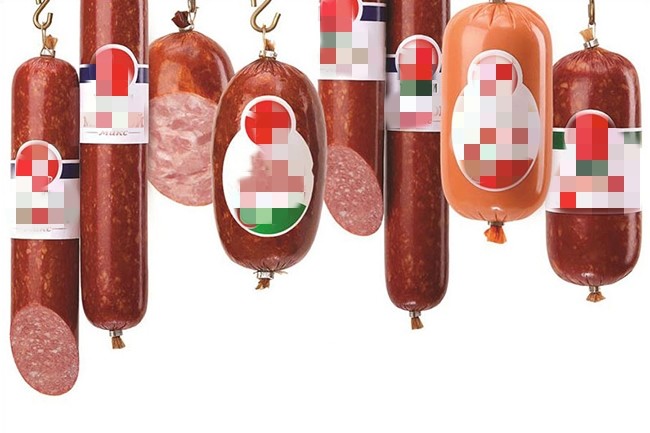 Moisture Proof PVDC Plastic Sausage Casing Film For Sausage Packaging Wound Roll Packed Useage Sausage
