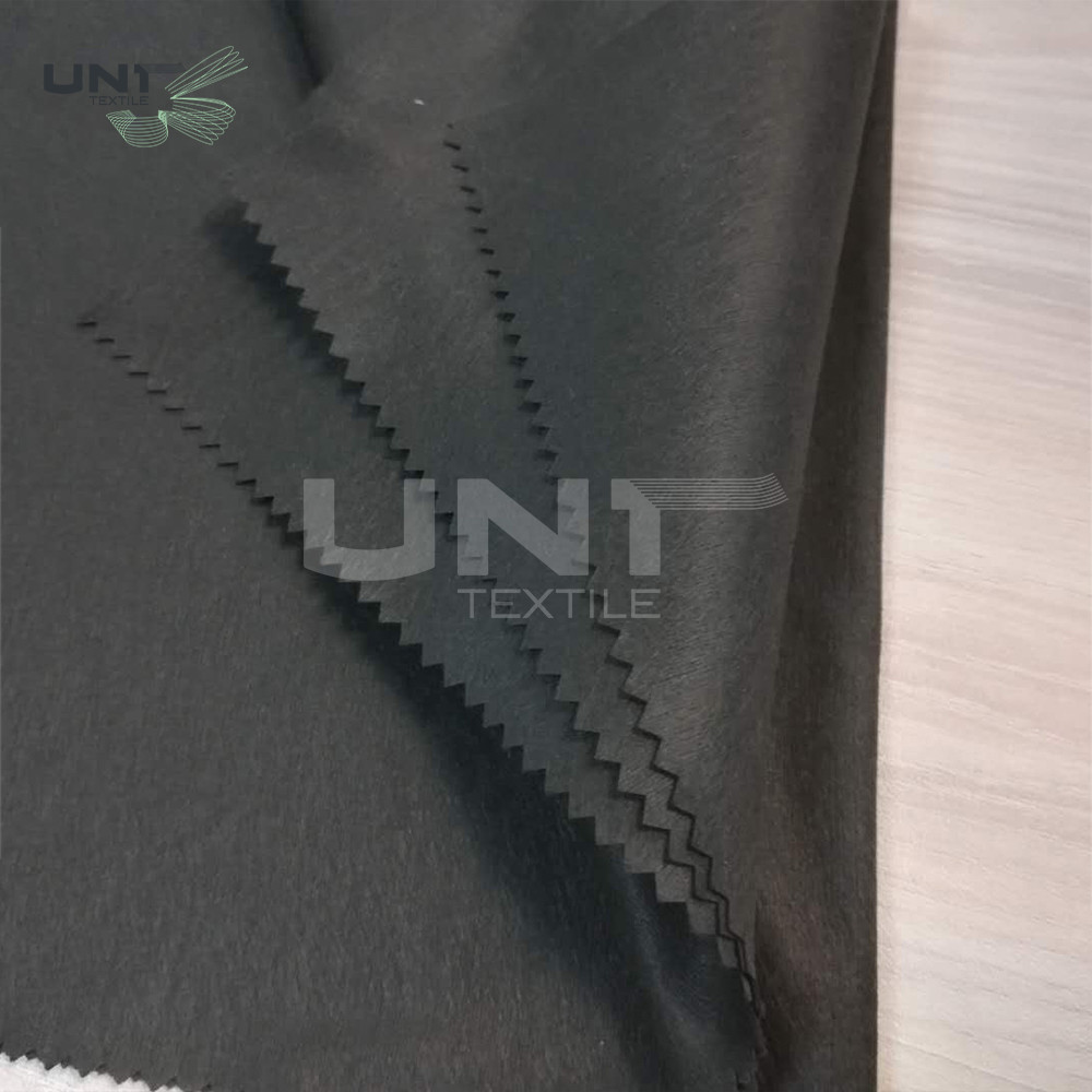 50% Viscose / 50% Polyester Spunlace Nonwoven Fabric Anti Bacteria For Wet Tissue Black Color