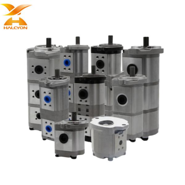 Excavator Double Bomba De Carga Hydraul Charge Pump High Pressure Hydraulic Gear