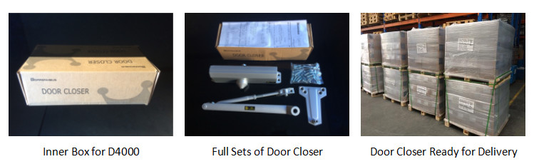 Medium Heavy Duty Commercial Hydraulic Door Closer Adjusting Certifire ANSI Grade 1