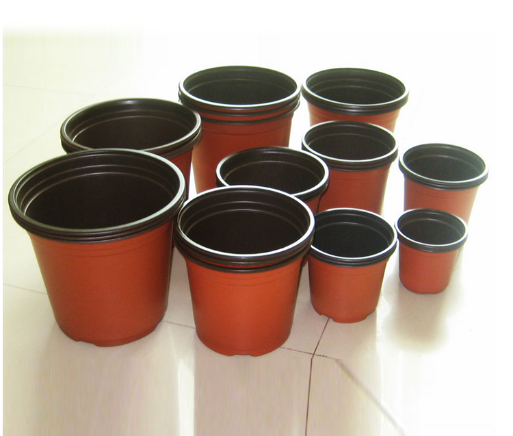 White Plastic Plant Pot Tree Air Prune Plant Root Growth Container Root Control pot