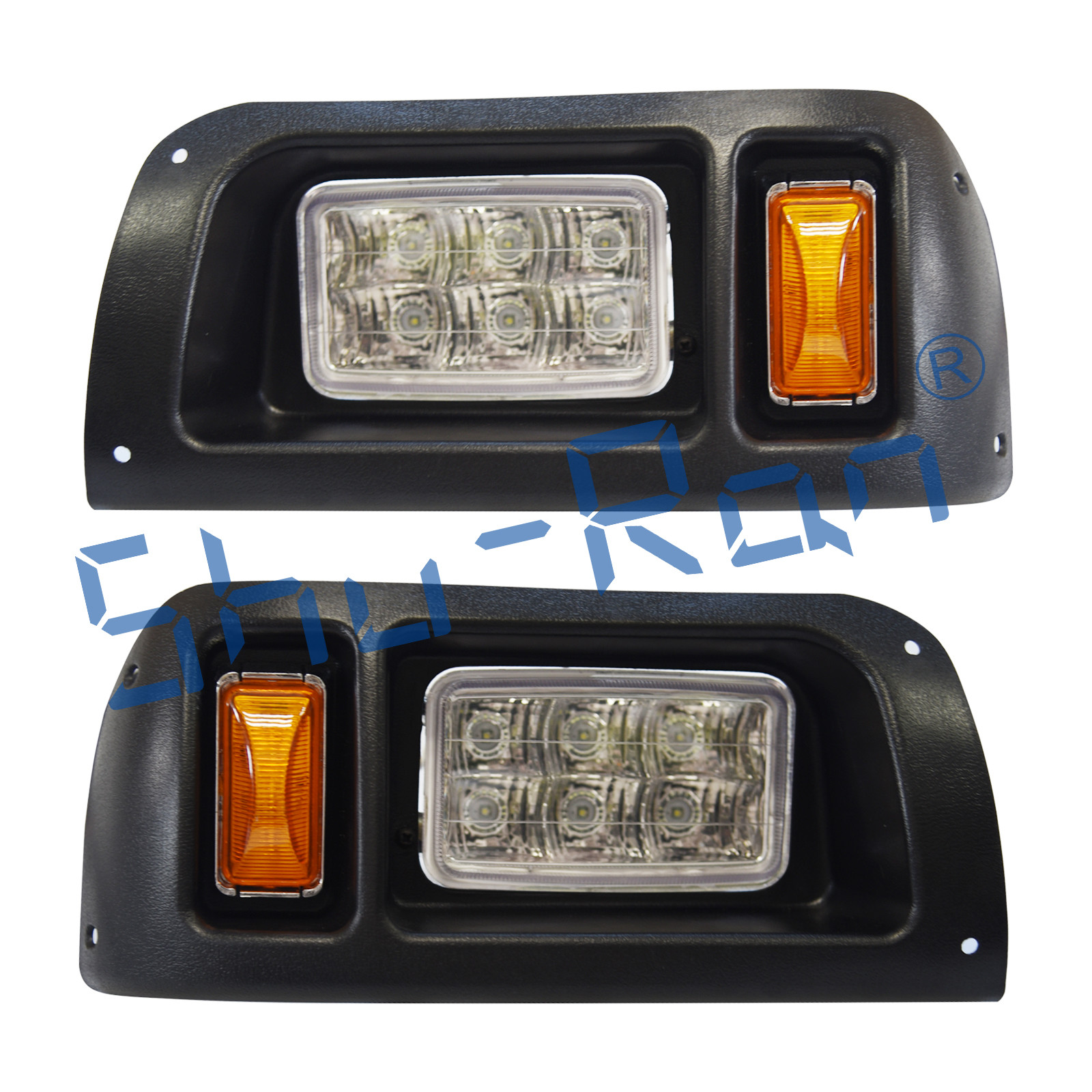 Golf Cart Deluxe LED Light Kit for Club Car DS G&E all Year models