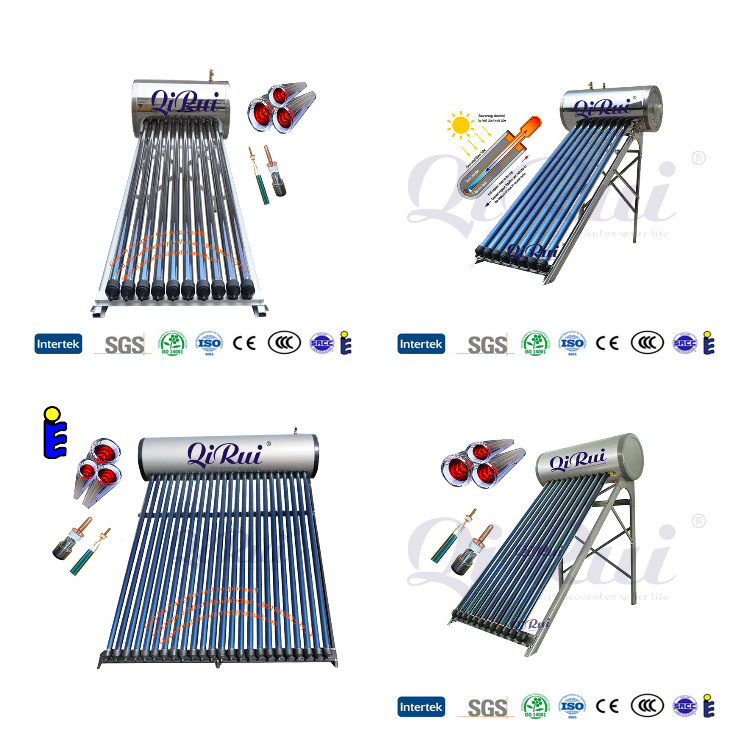 26g 40g 52g 66g 80 Gallon Roof Mounted Solar Heater Collector