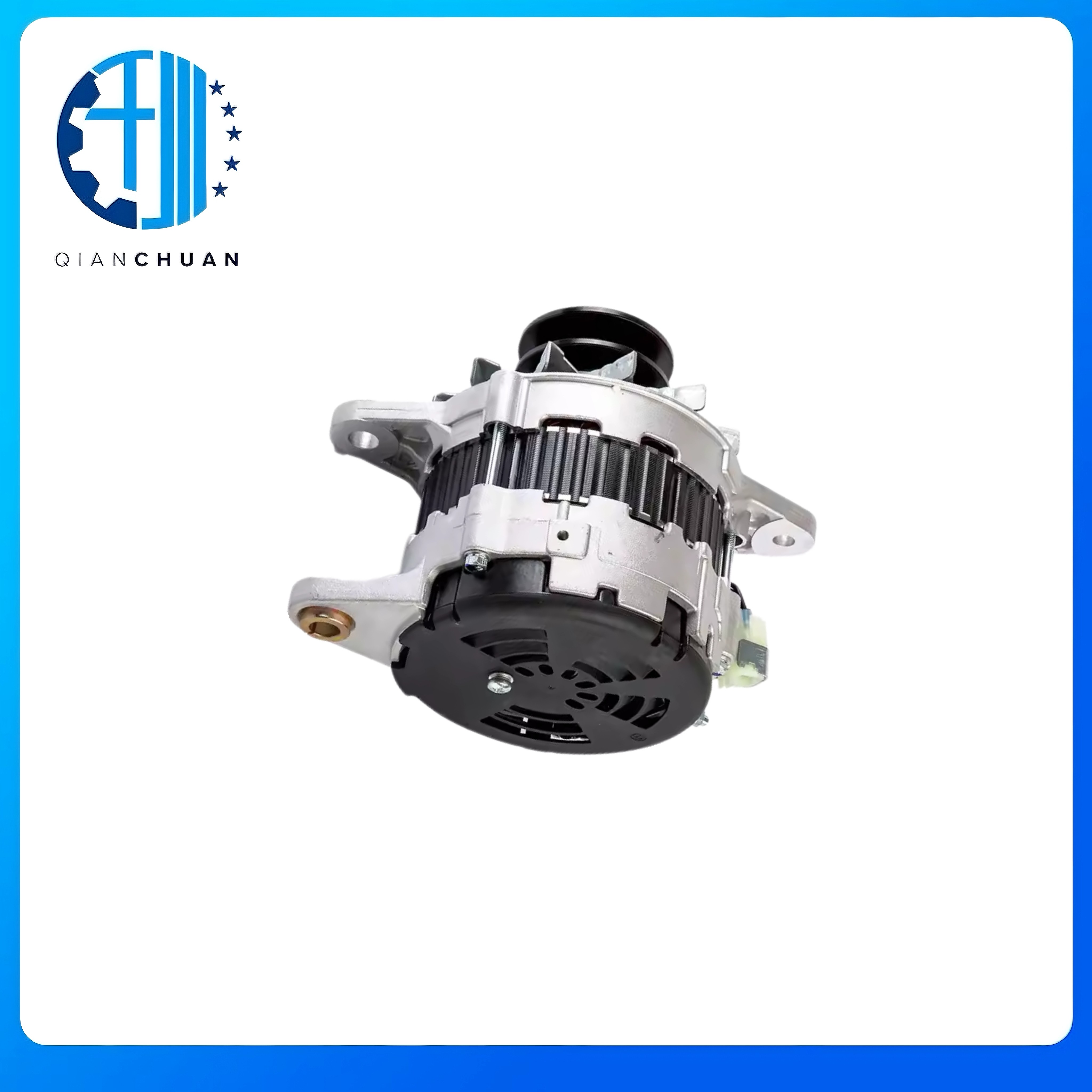 Alternator 24V 60A 27040-2192 for Kobelco SK250-8 SK350-8 SK460-8 Excavator Engine Spare Parts for Machinery Construction