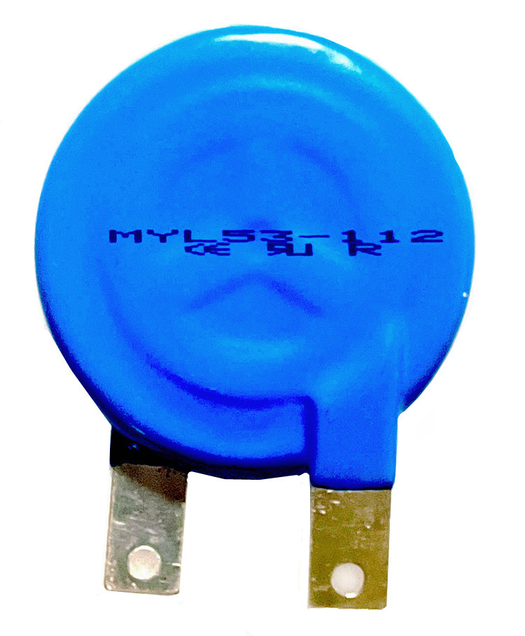 Lightning Protection MOV Zinc Oxide Varistor 53mm MYL53-112K 1100V Disc Copper