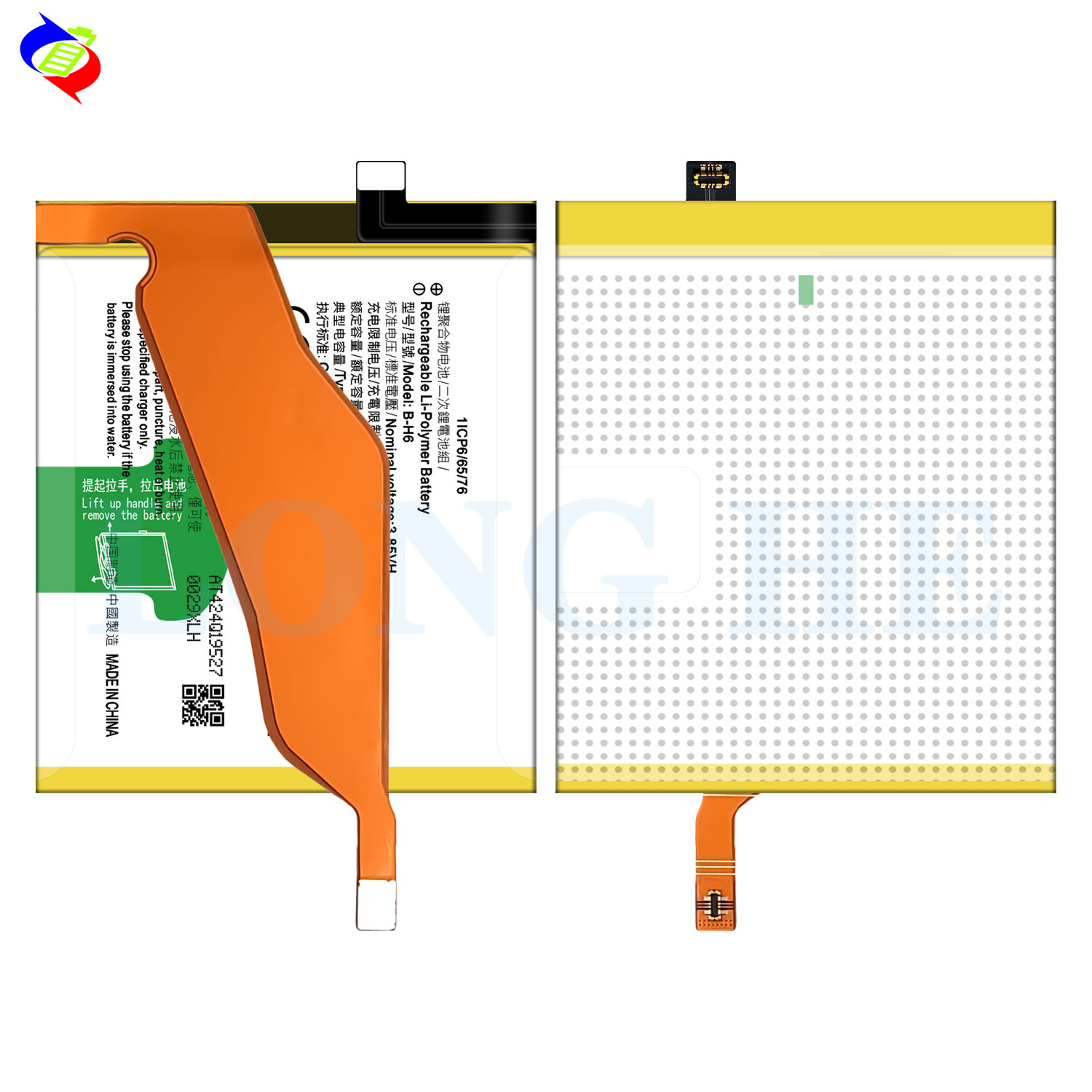 Original B-H6 Battery for VIVO iQOO Pro 5G 4500mAh Rechargeable Batteries