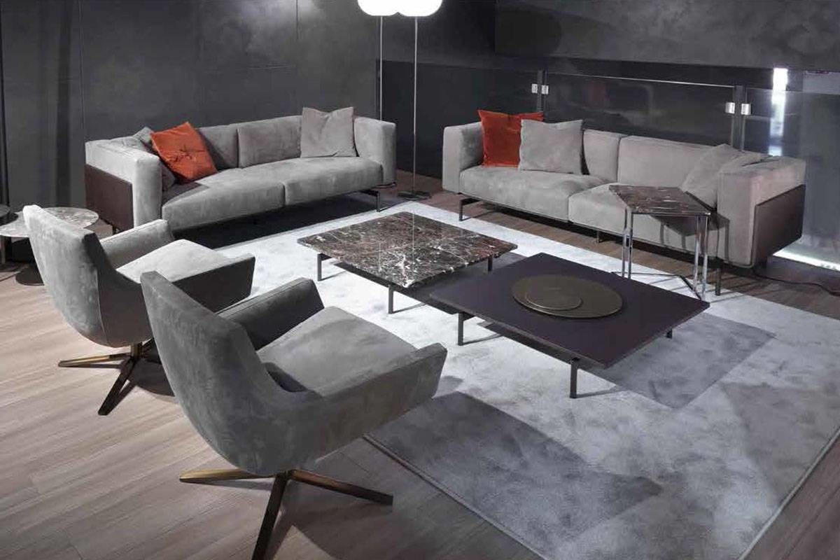 Fabric Modern Sectional Living room Sofa leather wood frame with factory price